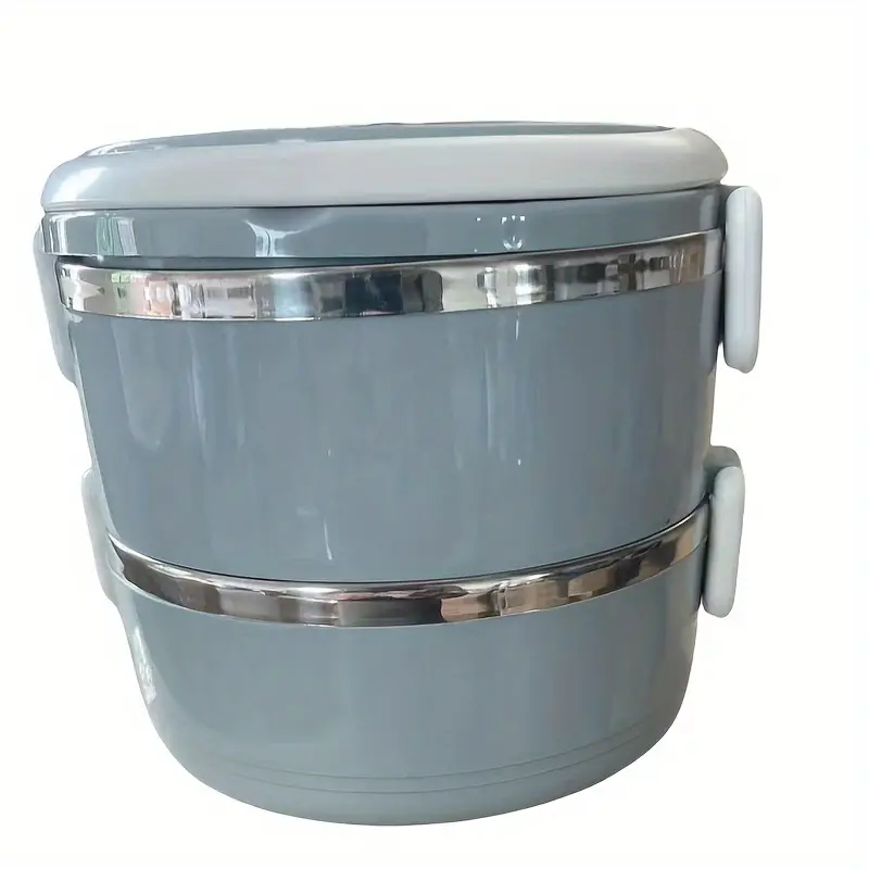 Marmita Dupla Inox Lunch Box 1,4L