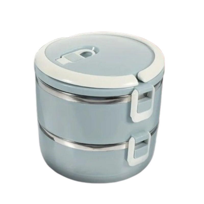 Marmita Dupla Inox Lunch Box 1,4L